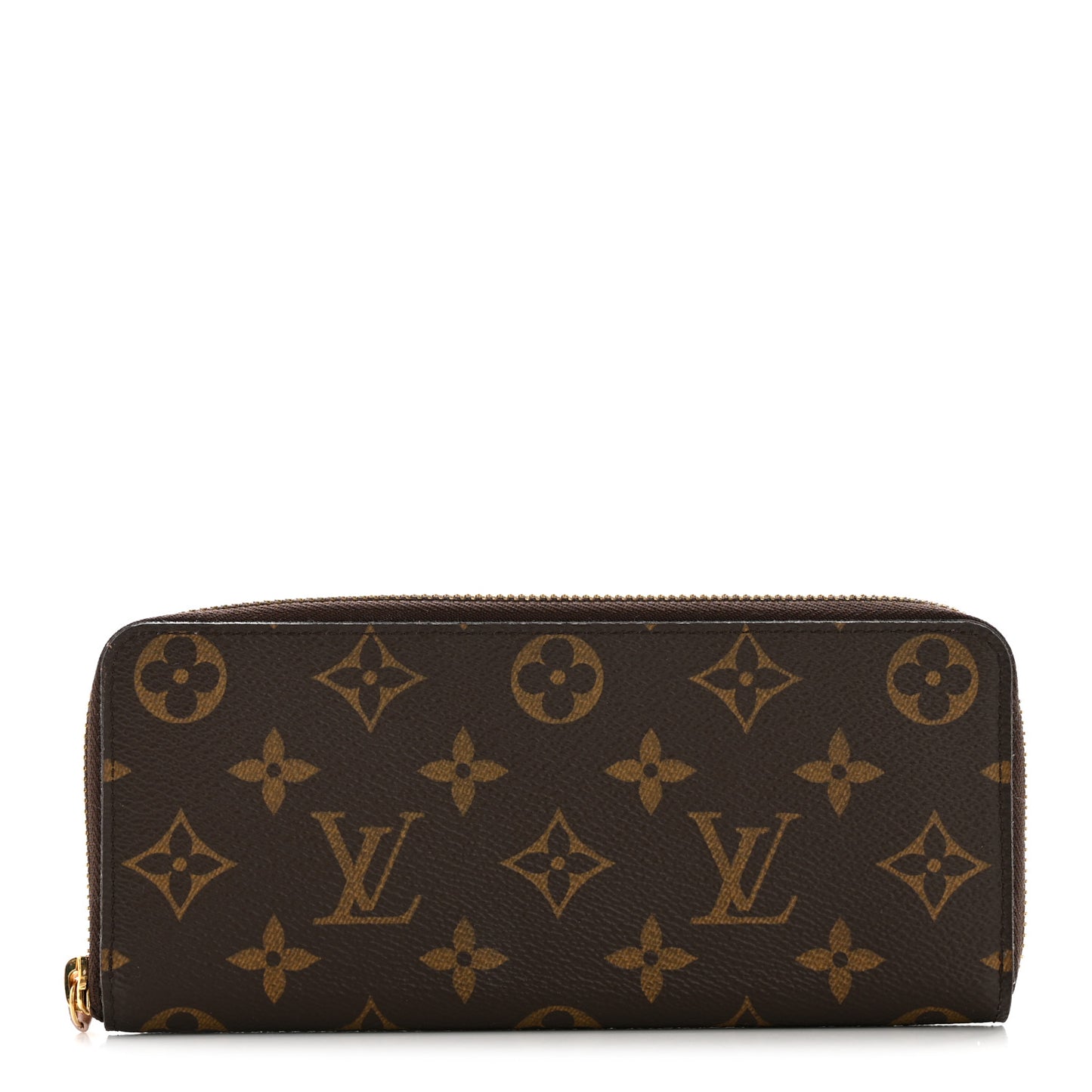 Monogram Clemence Wallet Rose Ballerine