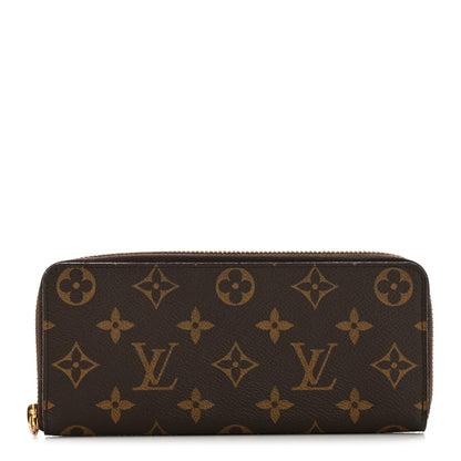 Louis Vuitton Monogram Clemence Wallet Rose Ballerine 1 of 10