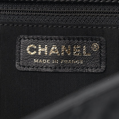 Chanel Lambskin Quilted Pearl Studded Flap Black 6 of 9