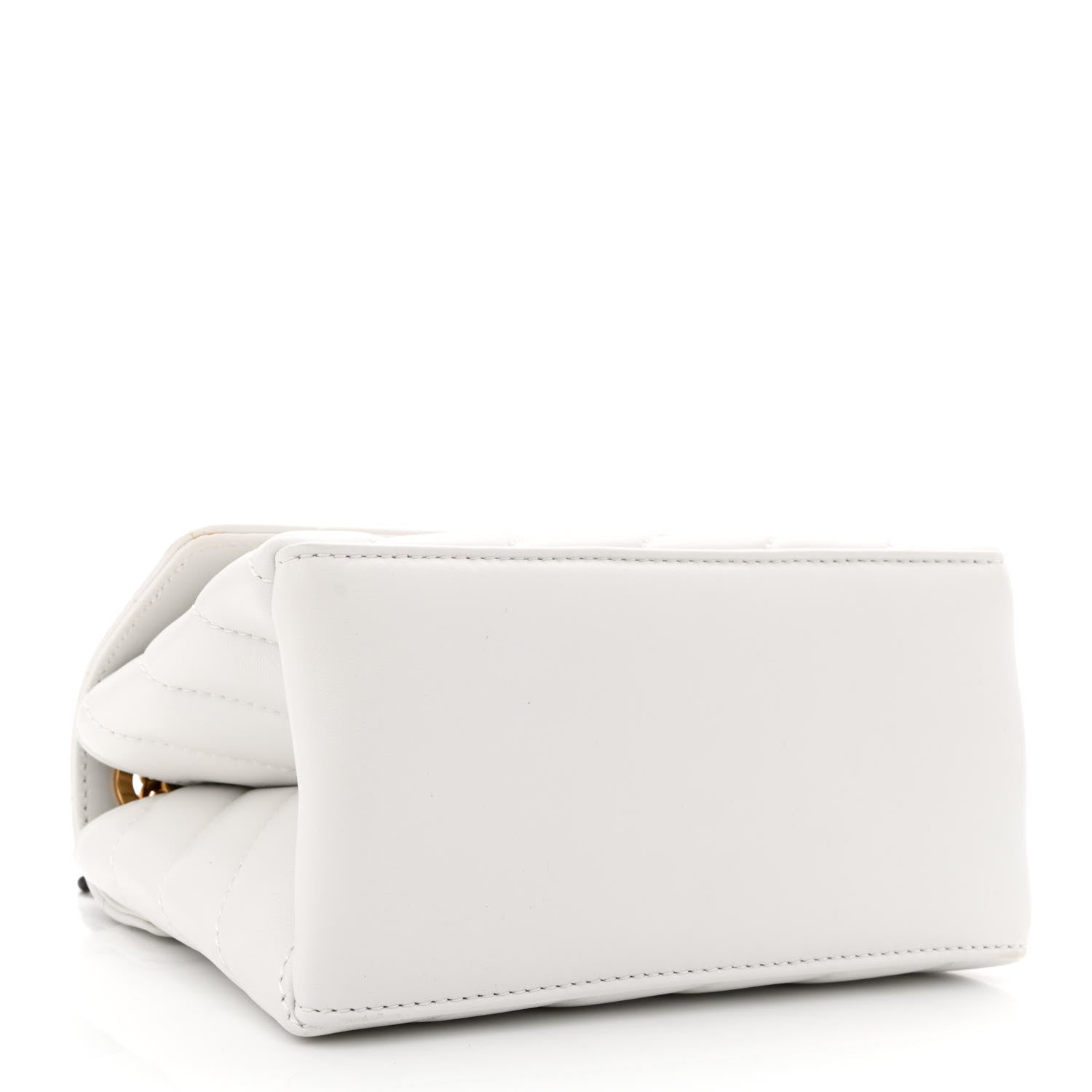 Off-White Calfskin Diagonal Quilted Jackhammer 19 Shoulder Bag White 4 of 10