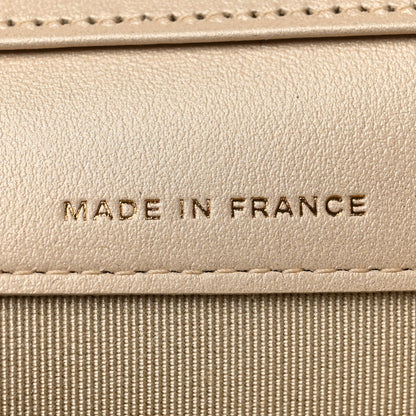 Chanel Metallic Lambskin Quilted Belt Bag Gold 6 of 9