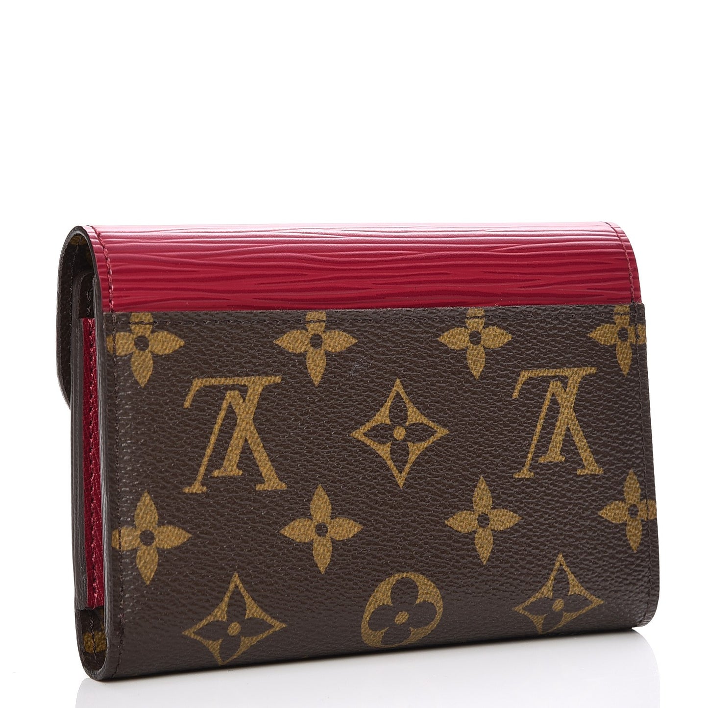 Marie Lou Compact Wallet Fuchsia