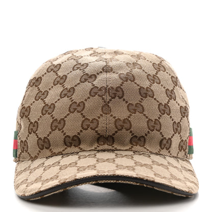 Gucci Monogram Web Baseball Hat L Beige Cocoa 3 of 8