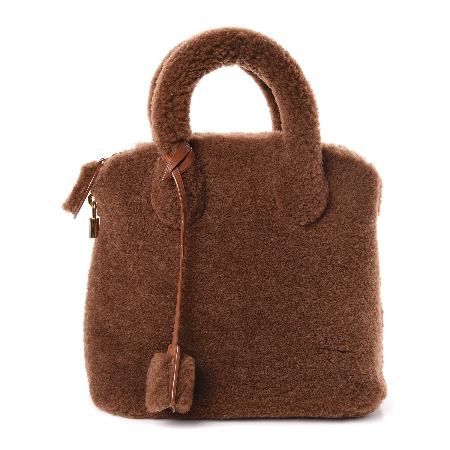 Louis Vuitton Shearling Pulsion Lockit Brown 1 of 10