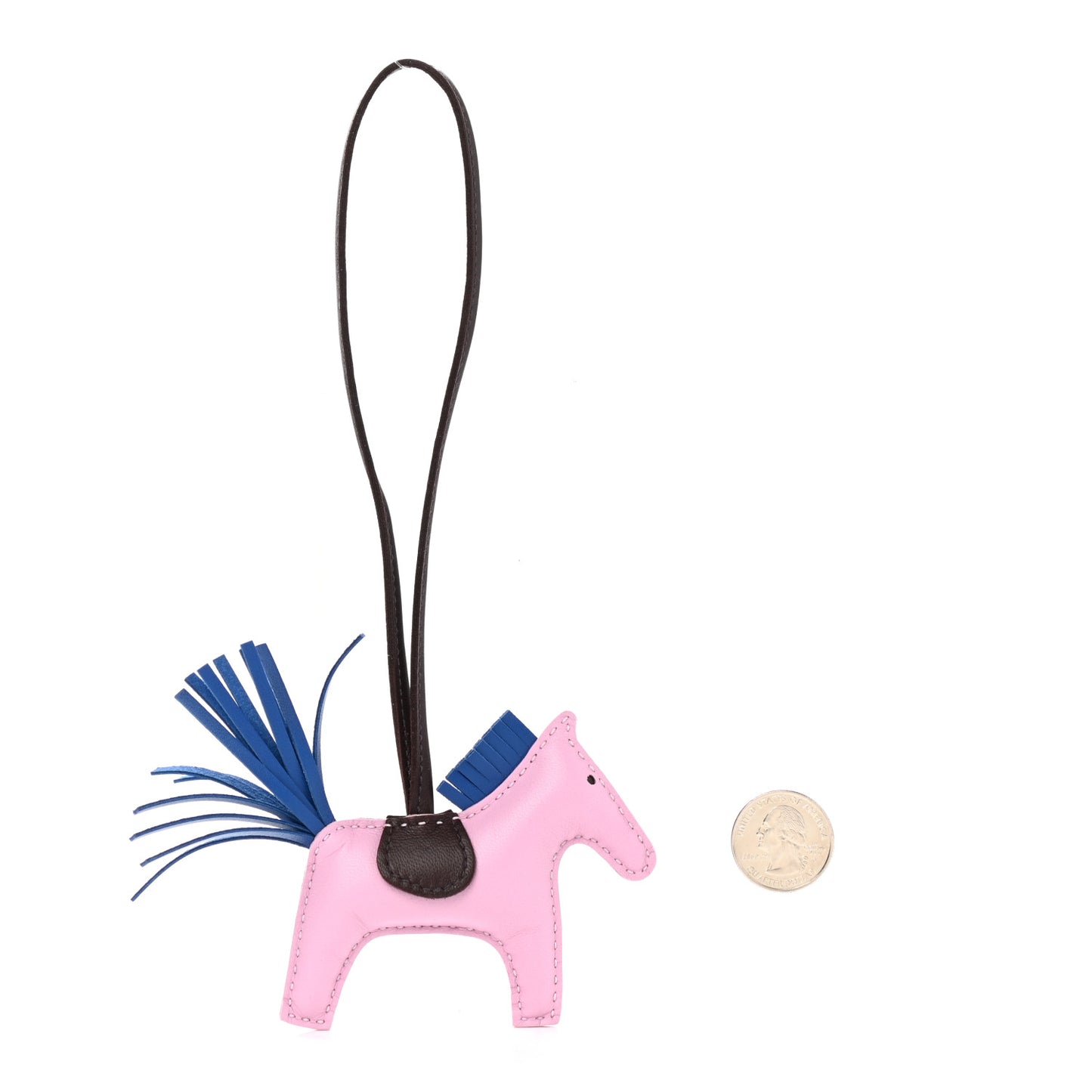 Milo Lambskin Grigri Rodeo Horse Bag Charm PM Mauve Sylvestre Bleu France Rouge Sellier