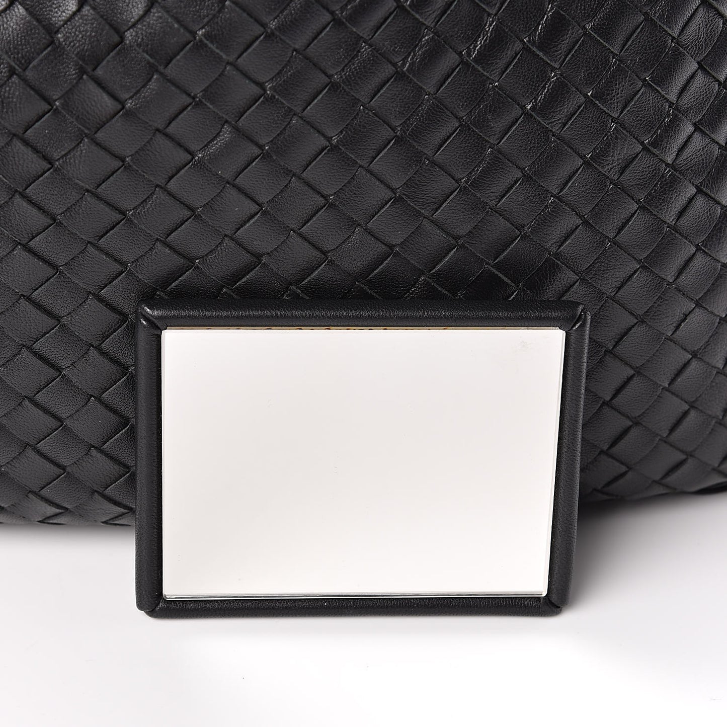 Nappa Intrecciato Large Veneta Hobo Black
