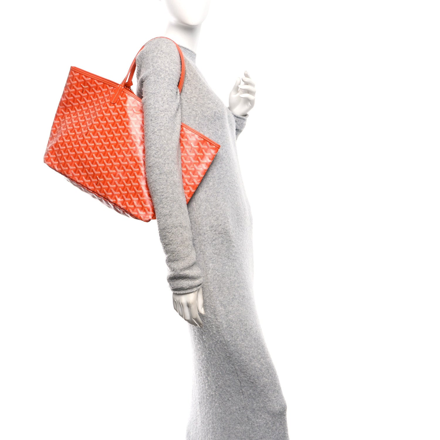 Goyard Goyardine Saint Louis PM Orange 2 of 11