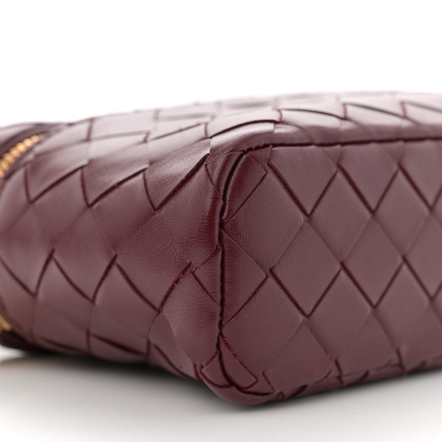Bottega Veneta Nappa Intrecciato Bang Bang Vanity Case Barolo 9 of 10