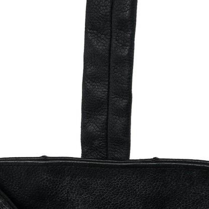 Chanel Caviar Square Stitched Tote Black 22 of 23