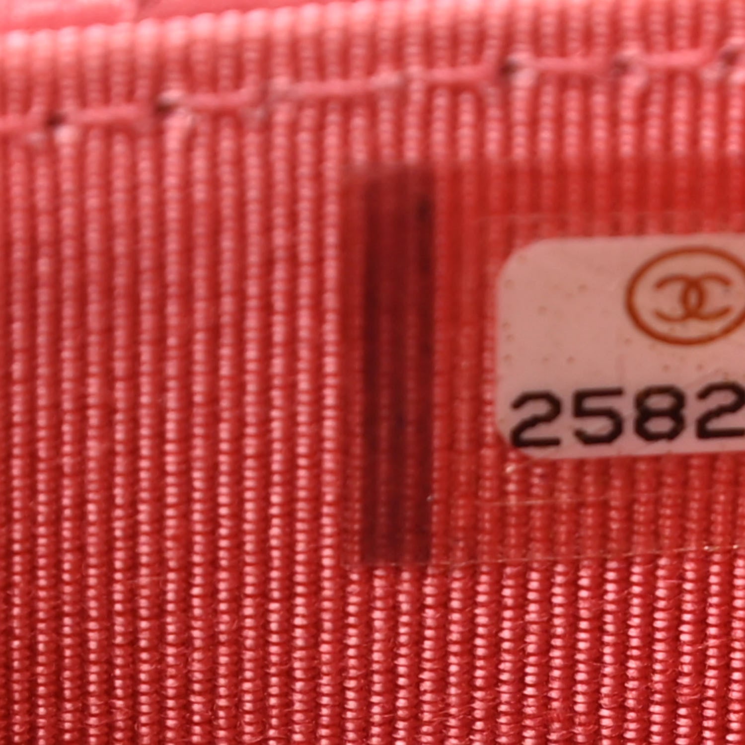 Chanel Metallic Caviar Quilted Flap Card Holder Pink 8 of 9