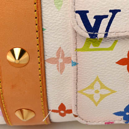 Louis Vuitton Monogram Multicolor Keepall 45 White 13 of 17
