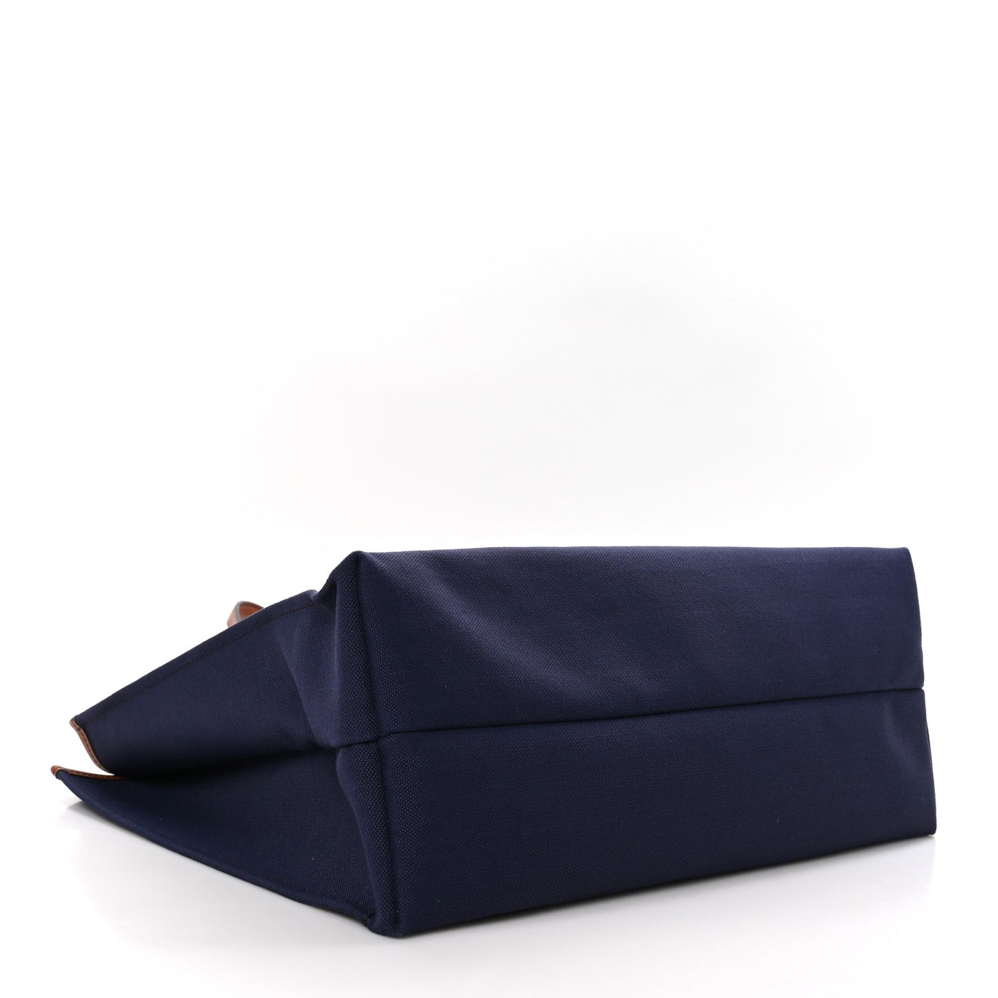 Canvas 1927 Signature Tote Navy Brown