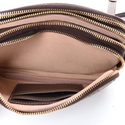 Gucci GG Supreme Monogram Web Mini Ophidia GG Bag Brown 6 of 10