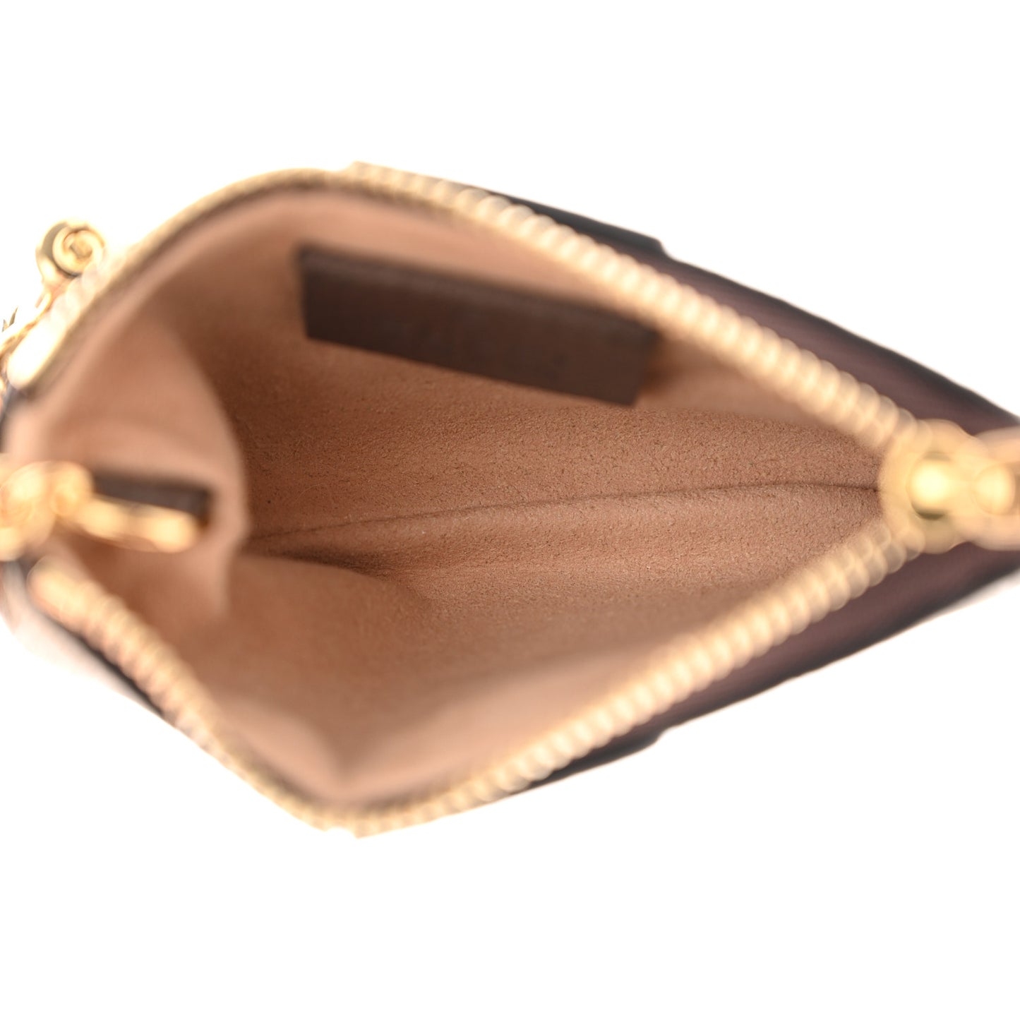 GG Supreme Monogram Web Ophidia Key Case Beige New Acero