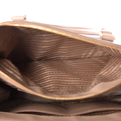 Prada Saffiano Lux Large Galleria Double Zip Tote Cammeo 7 of 14