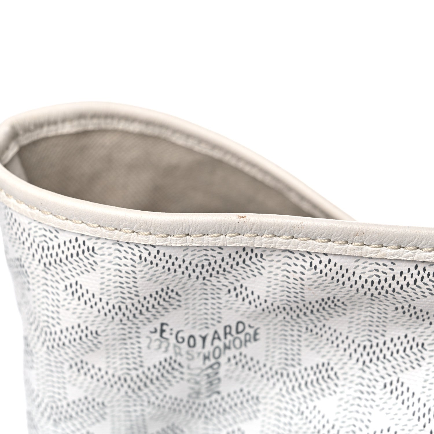 Goyard Goyardine Saint Louis PM White 7 of 17