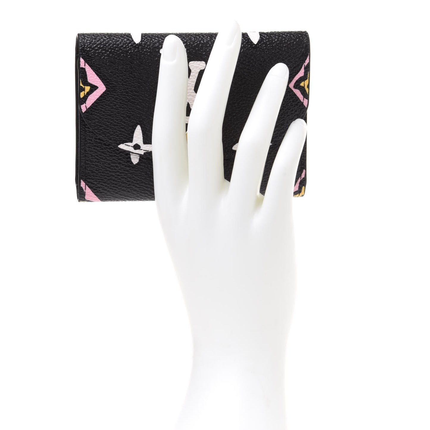 Monogram Giant Wild At Heart Rosalie Coin Purse Black