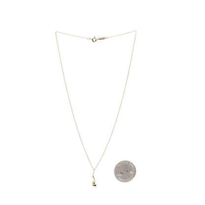 Tiffany 18K Yellow Gold Frank Gehry Orchid Pendant Necklace 3 of 6