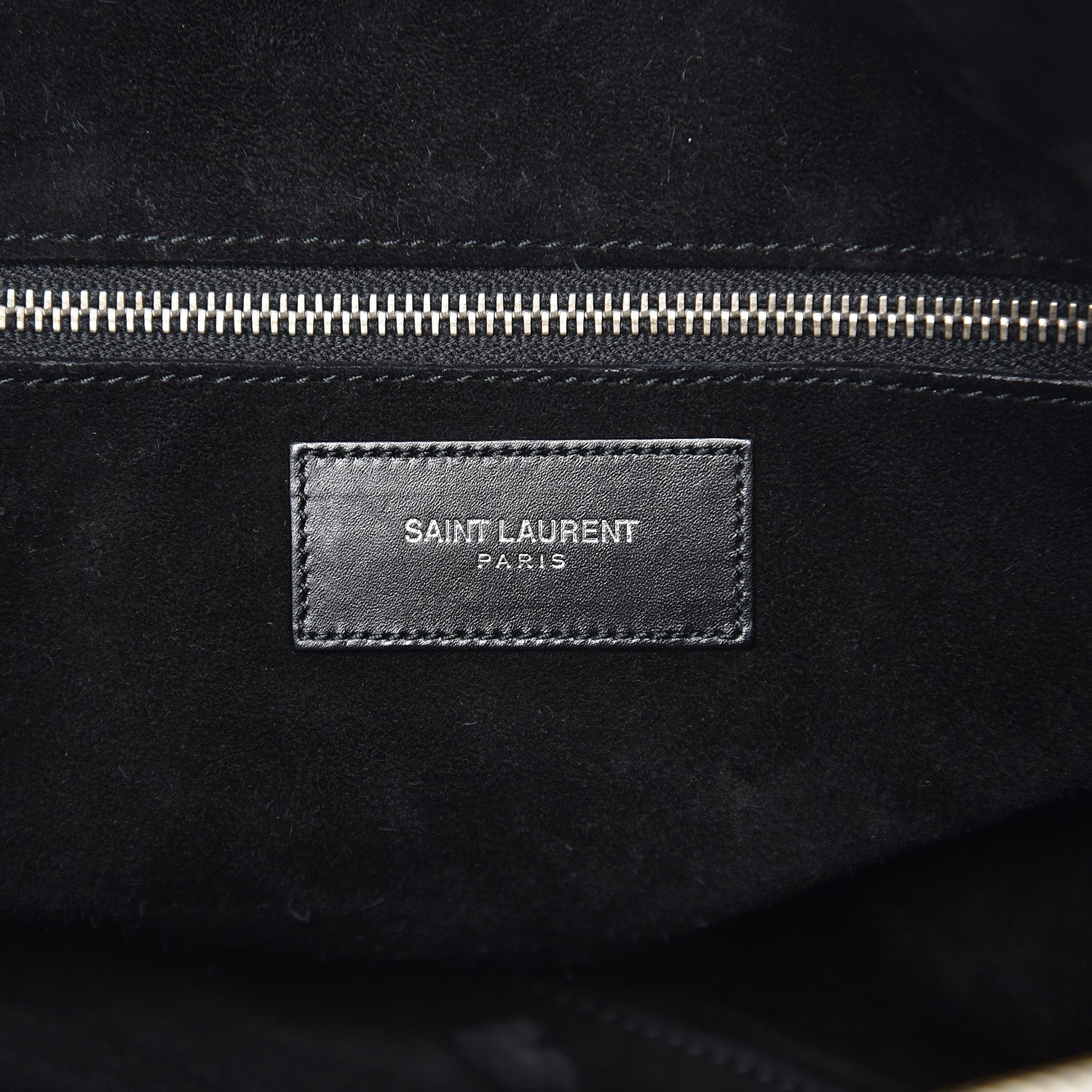 Saint Laurent Calfskin Studded Classic Duffle 6 Black 6 of 9
