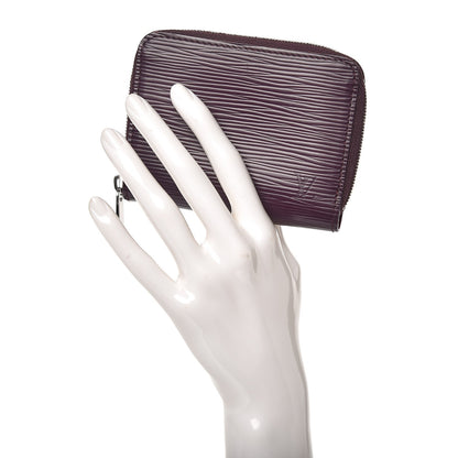 Louis Vuitton Epi Zippy Coin Purse Cassis 2 of 7