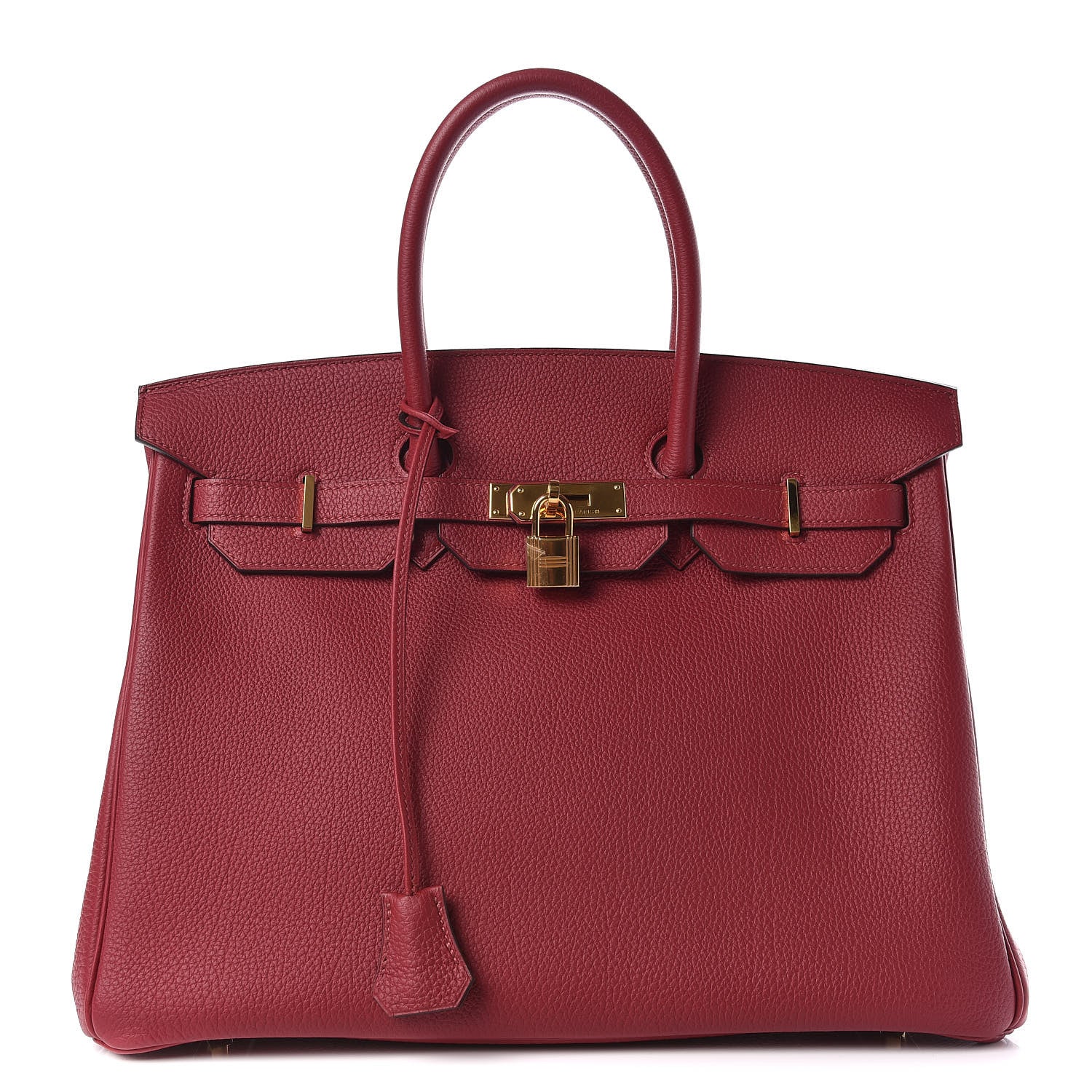 Hermes Togo Birkin 35 Rouge Grenat 1 of 34