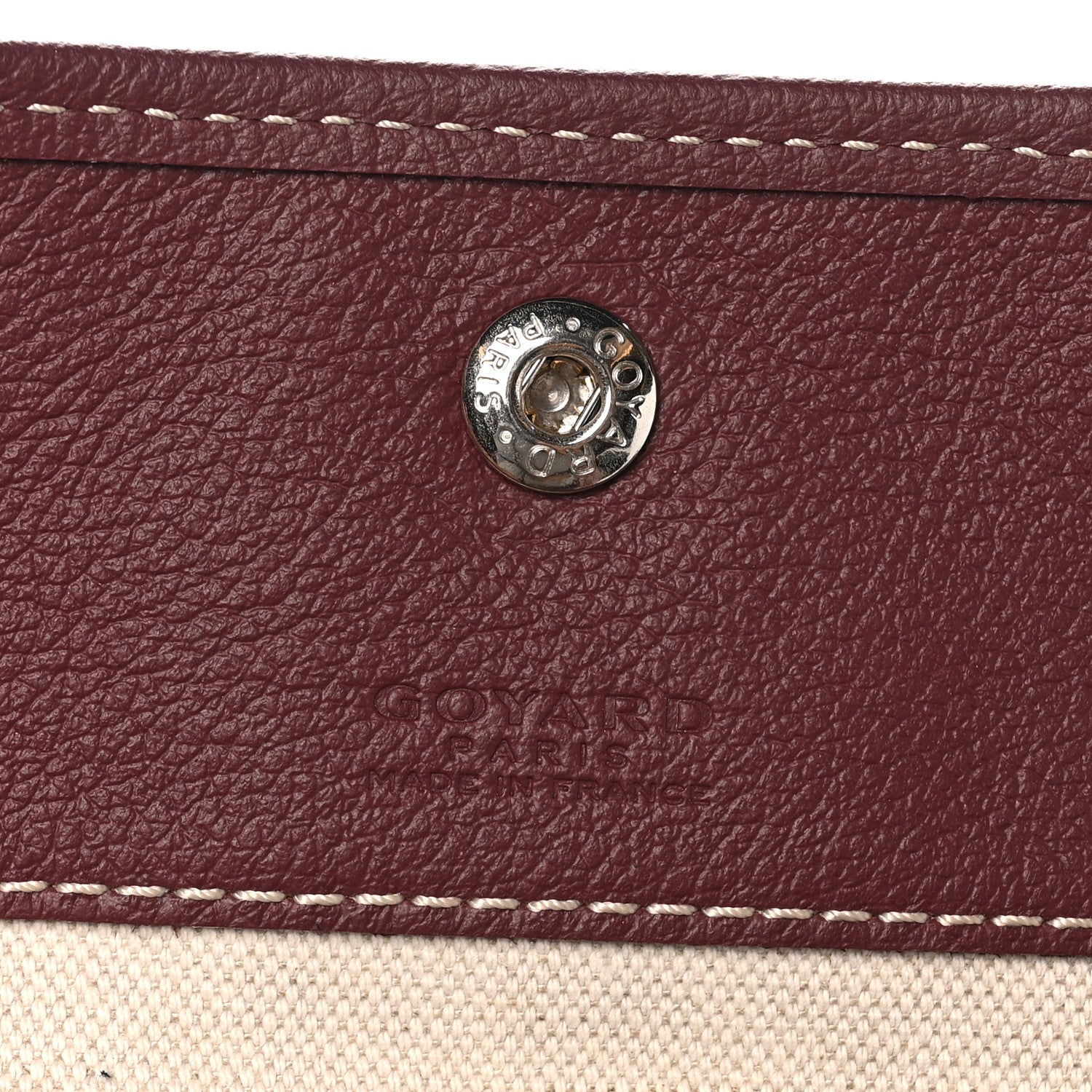 Goyard Goyardine Boheme Hobo Burgundy 7 of 10