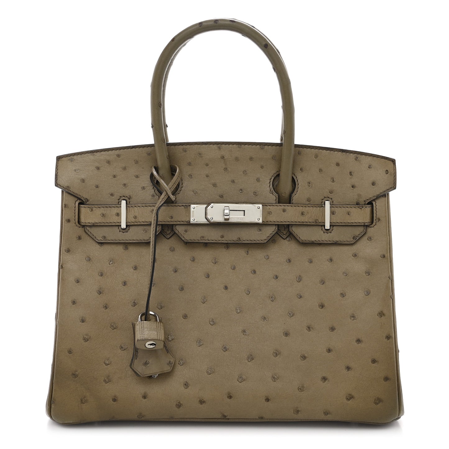 Ostrich Birkin 30 Mousse