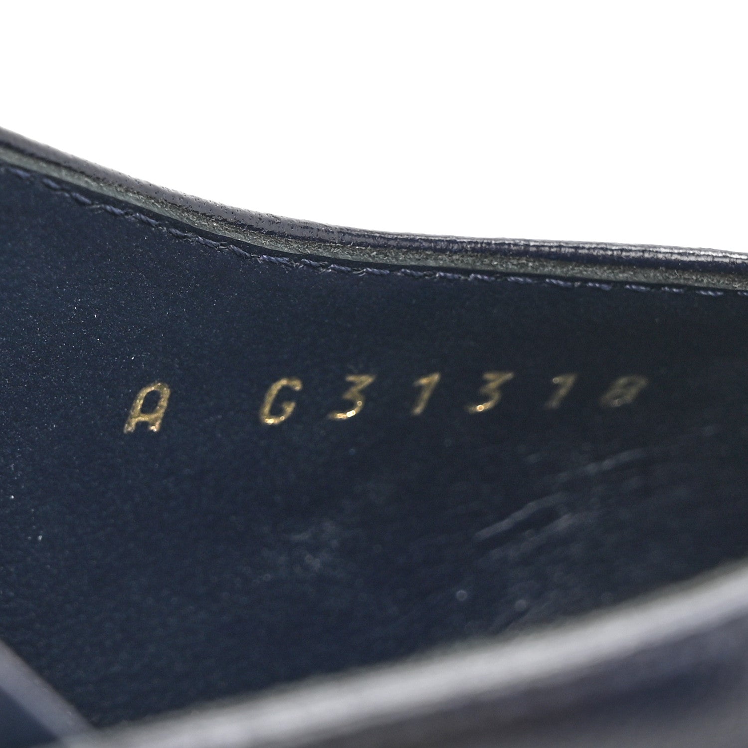 Chanel Lambskin Grosgrain Cap Toe CC Slingback Sandals 37 Navy Black 8 of 9