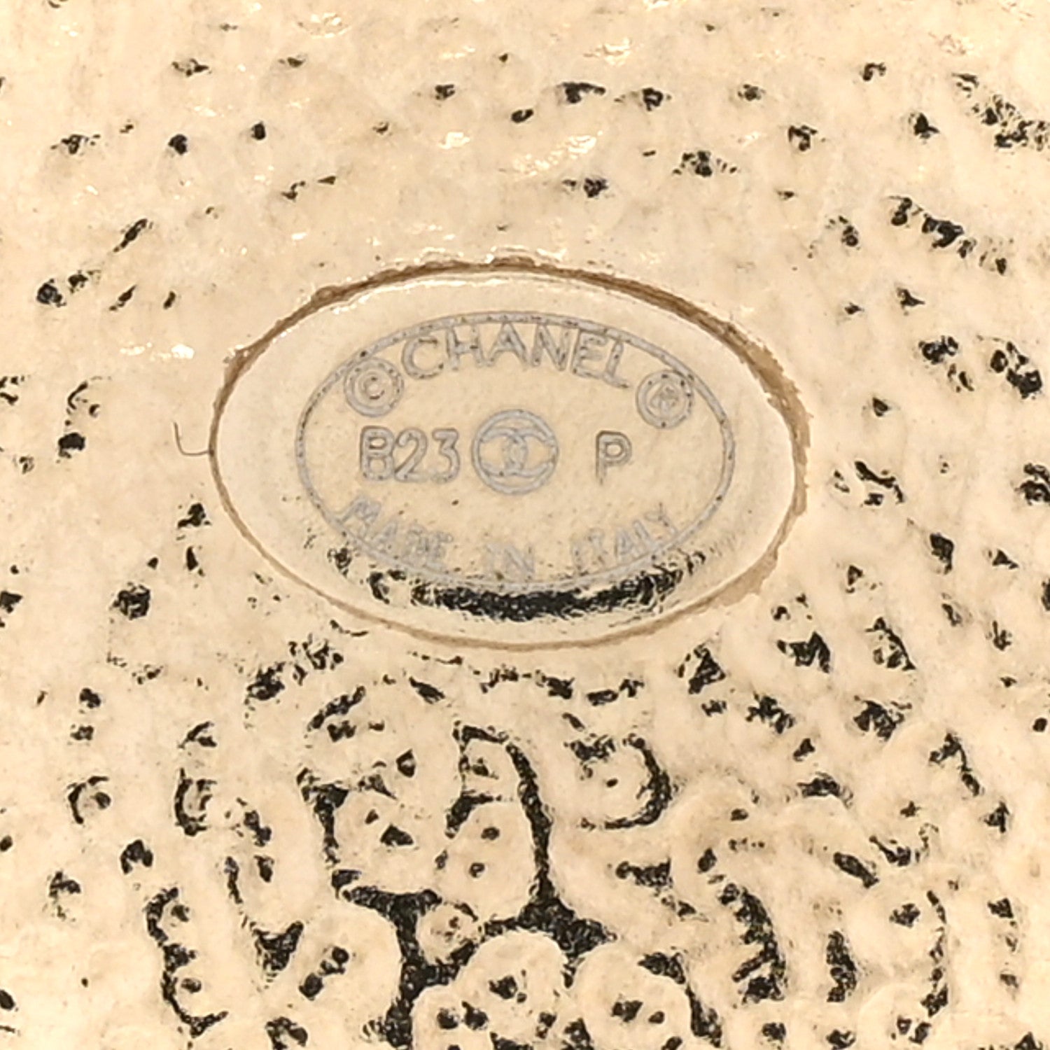 Chanel Crystal Enamel CC Brooch Gold Pink 4 of 5