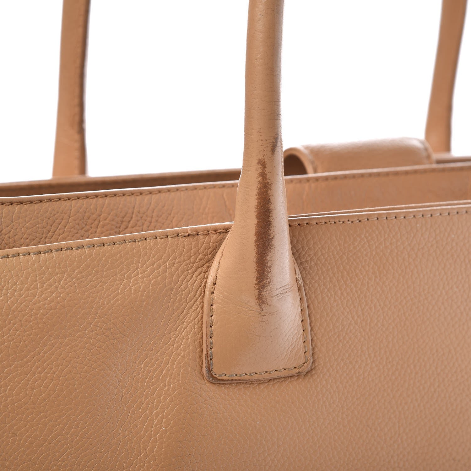 Chanel Calfskin Cerf Executive Shopper Tote Beige 12 of 24
