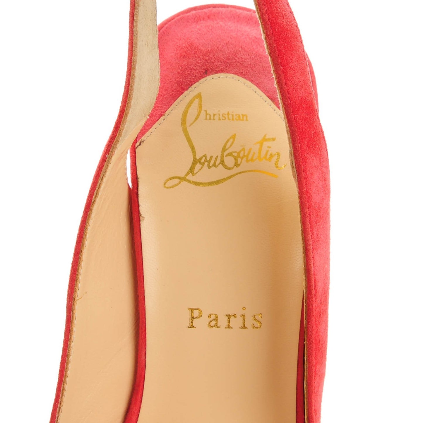 Veau Velours Miss Benin 160 Pumps 38.5 Rose Paris