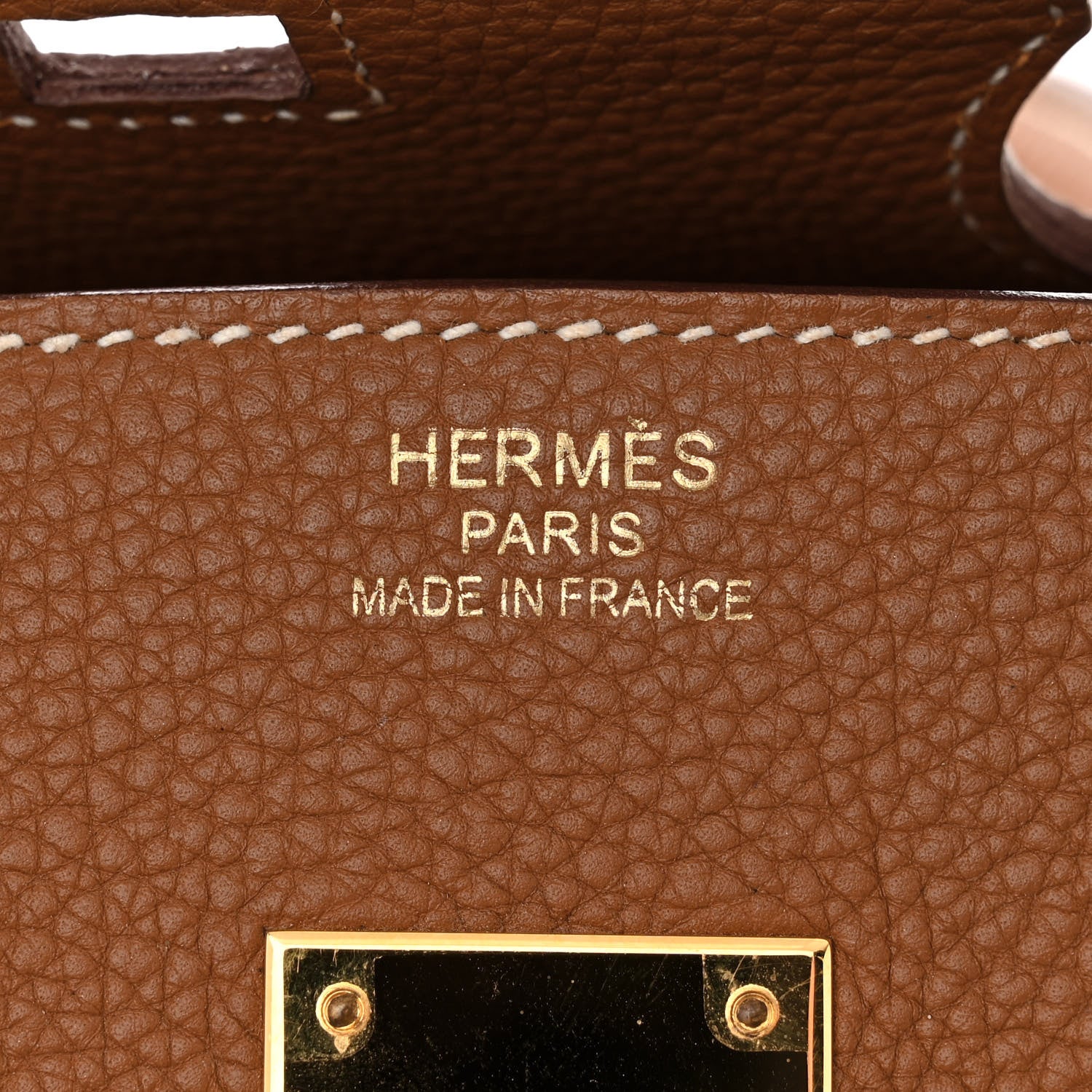 Hermes Togo BIRKIN 35 Gold 6 of 14