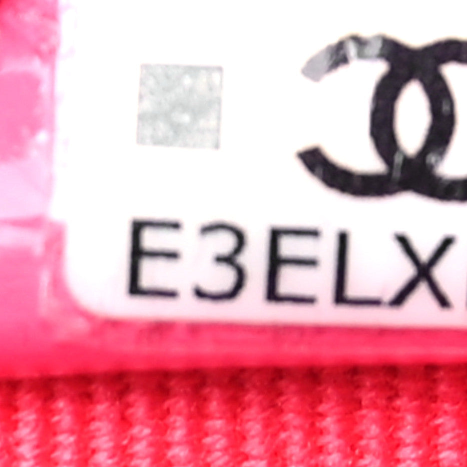 Chanel Caviar Quilted Zip Card Holder Wallet Pink 7 of 8