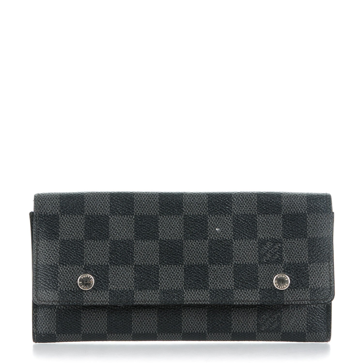 Louis Vuitton Damier Graphite Portefeuille Long Modulable Wallet 1 of 9