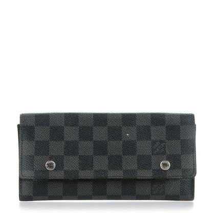 Louis Vuitton Damier Graphite Portefeuille Long Modulable Wallet 1 of 9