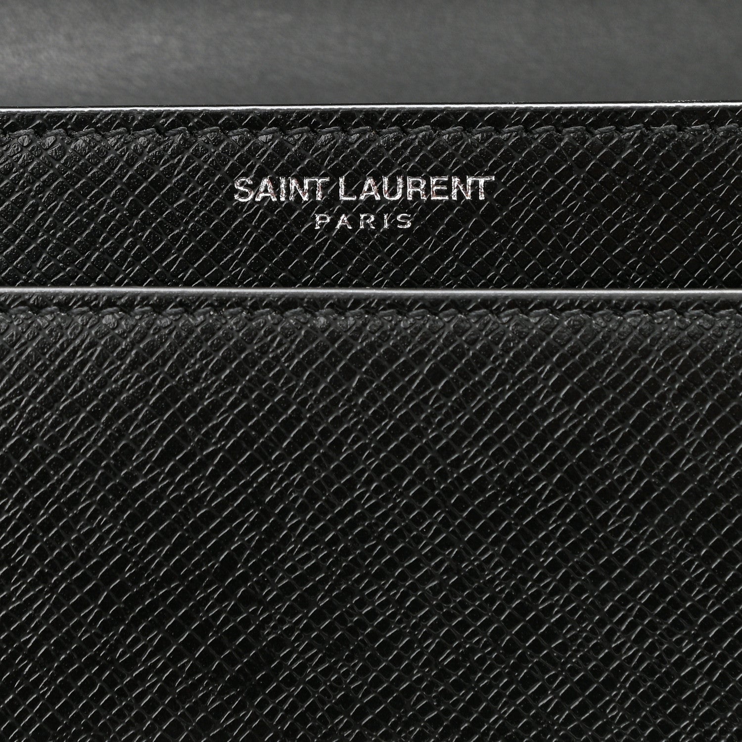 Saint Laurent Coated Bark Calfskin Medium Monogram Sunset Black 6 of 8