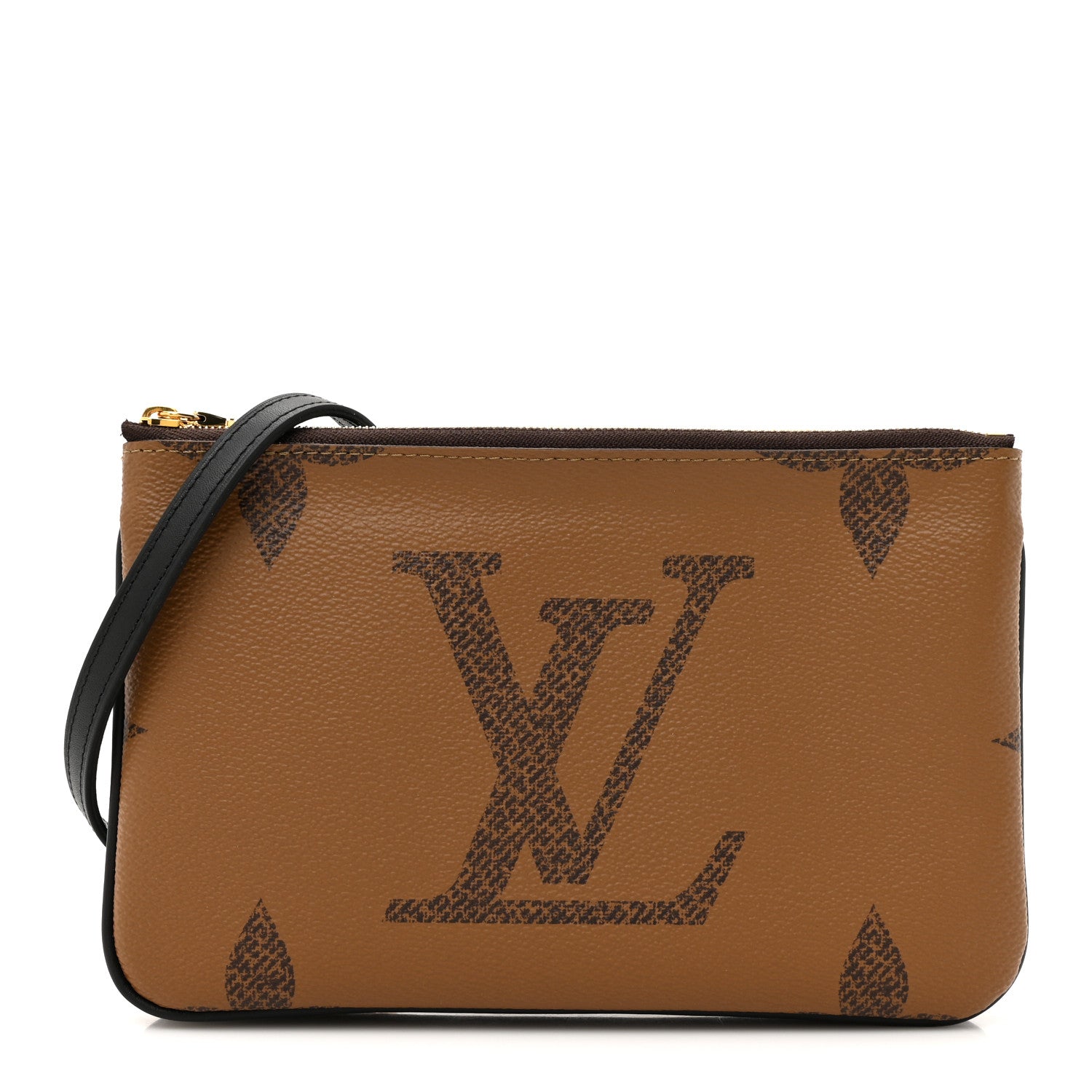 Louis Vuitton Reverse Monogram Giant Double Zip Pochette 1 of 10