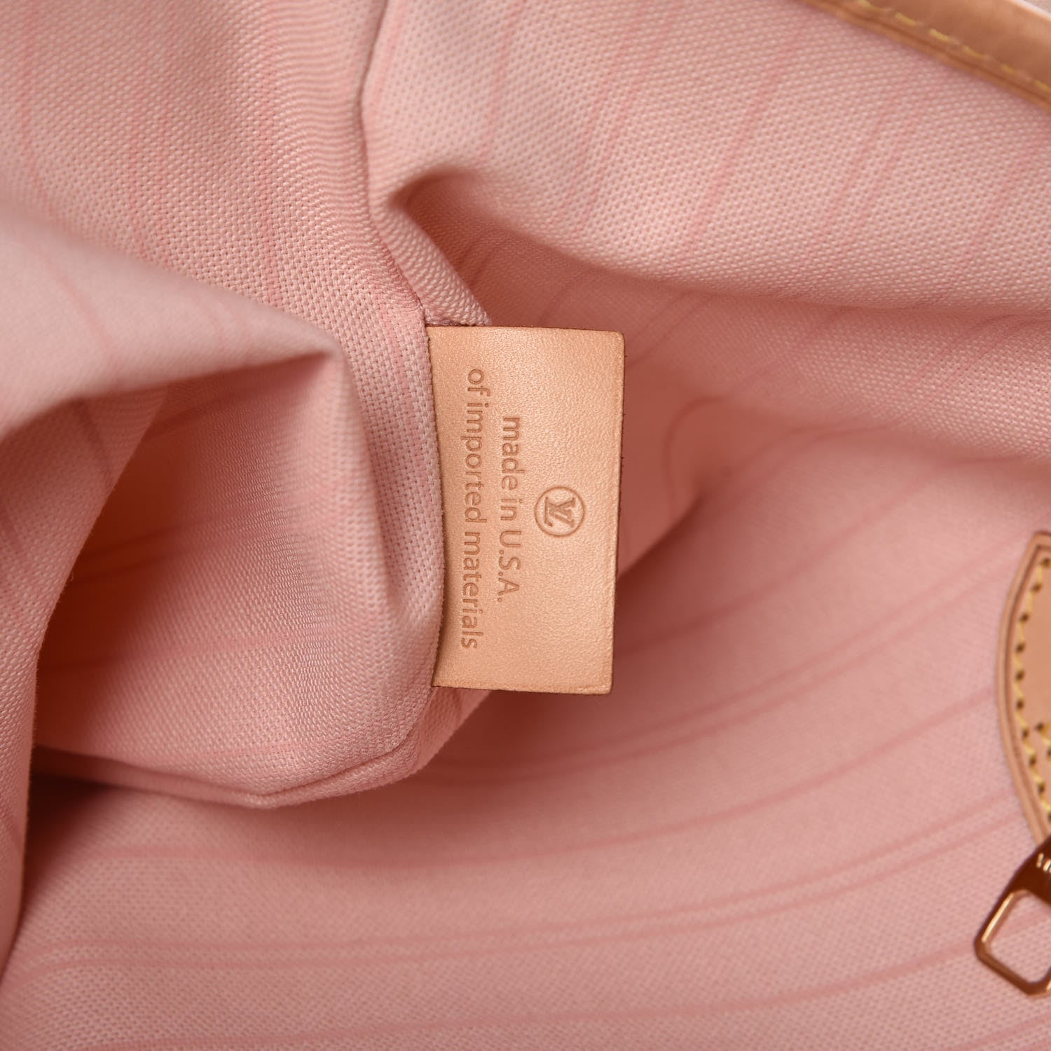 Louis Vuitton Damier Azur Delightful MM Rose Ballerine 7 of 14