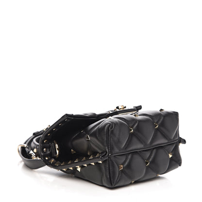 Valentino Garavani Nappa Mini Candystud Top Handle Bag Black 3 of 8
