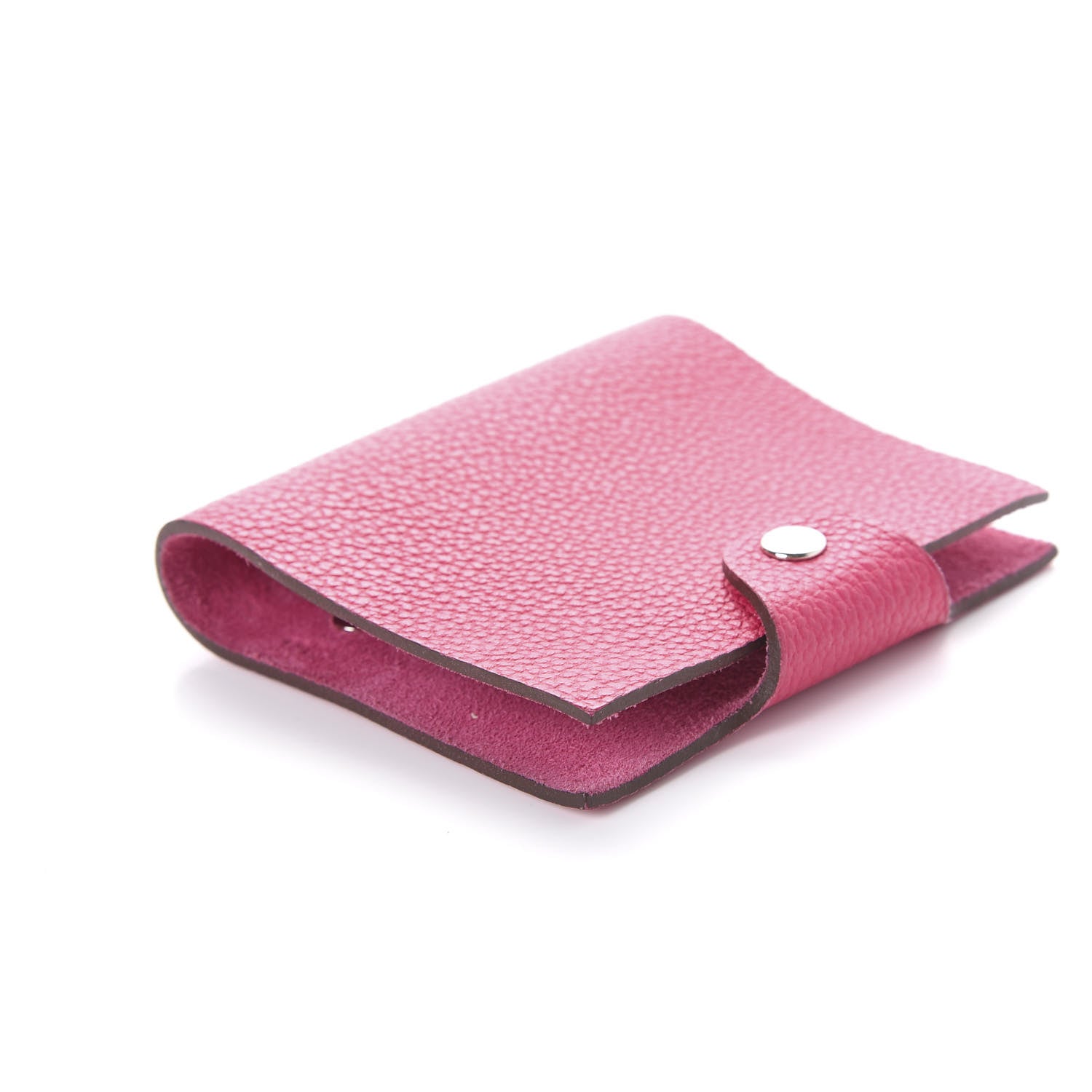 Hermes Togo Ulysse Mini Notebook Rose Shocking 5 of 10
