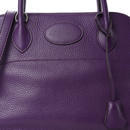 Hermes Taurillon Clemence Bolide 31 Ultraviolet 12 of 12