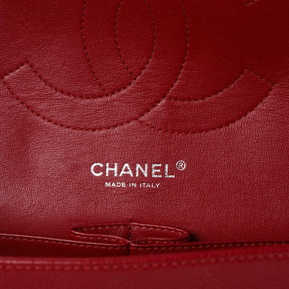 Chanel Caviar Quilted Jumbo Double Flap Red 7 of 10