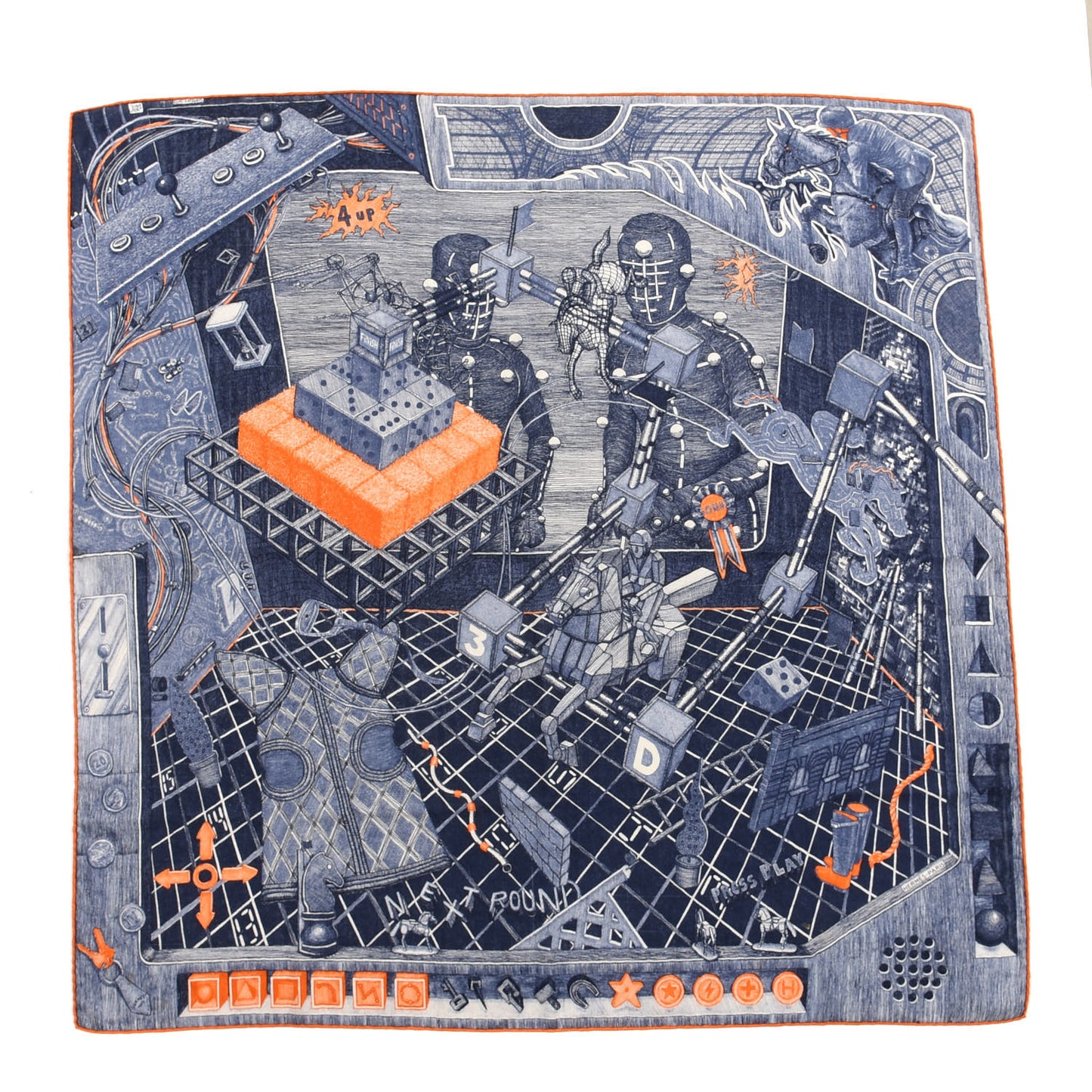 Cashmere Silk The Game Scarf 100