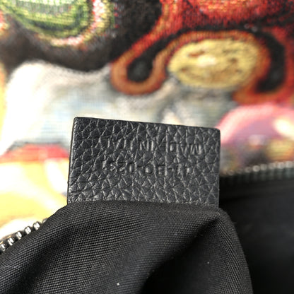 Christian Dior X KENNY SCHARF Jacquard Printed Mens Saddle Bag  Multicolor 7 of 11