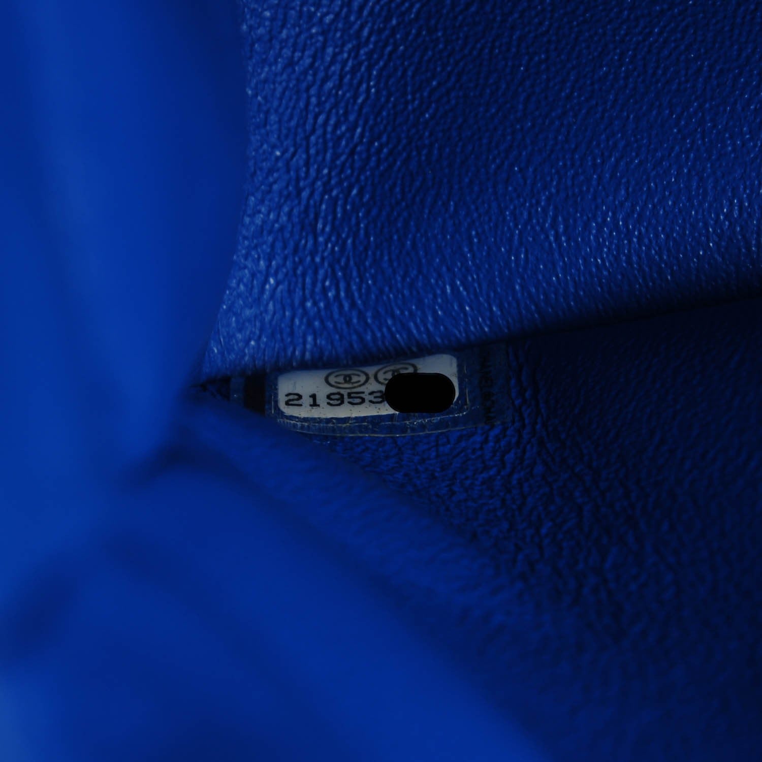 Chanel Caviar Quilted Jumbo Double Flap Blue 8 of 8
