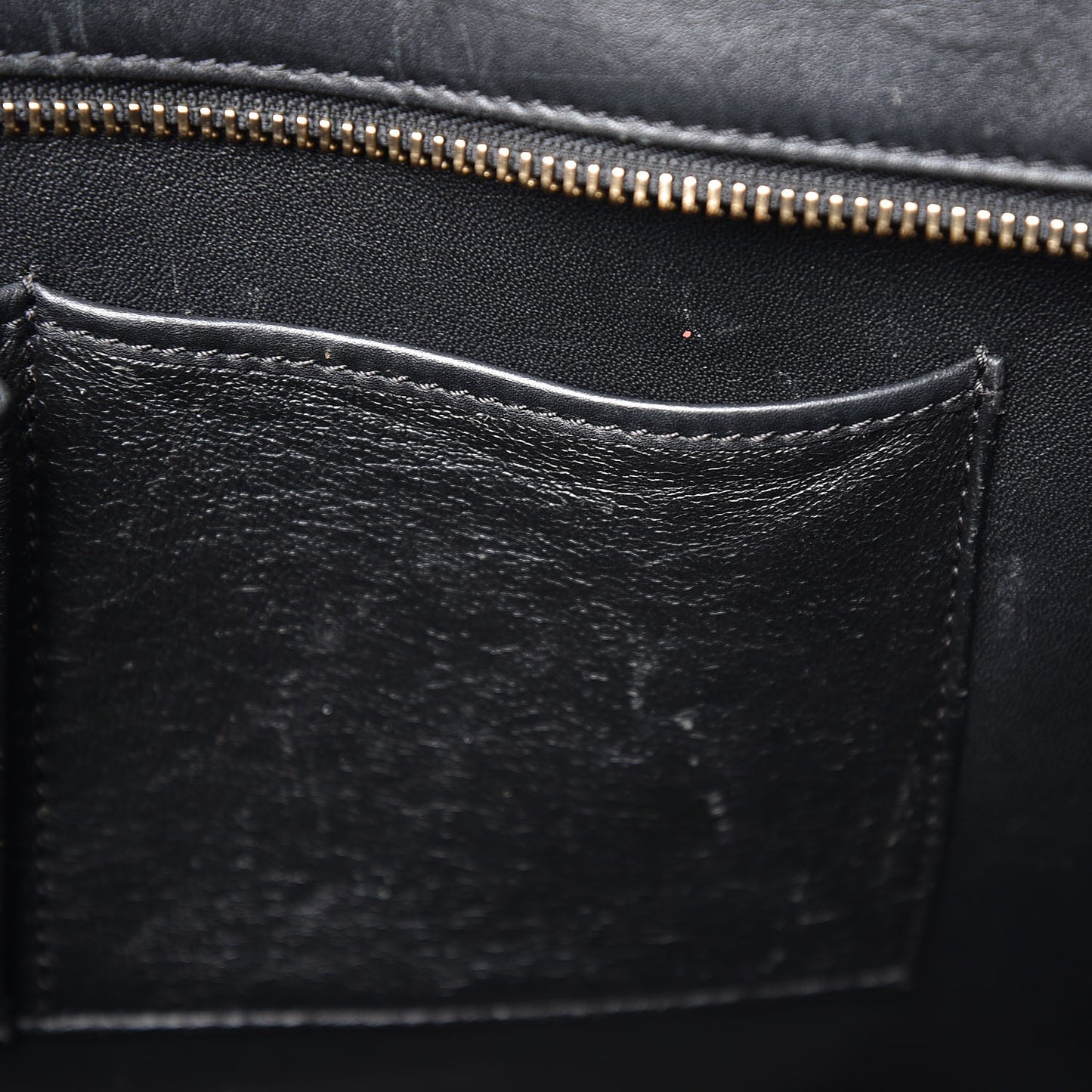Smooth Calfskin Small Luggage Black