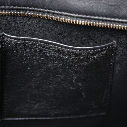 Celine Smooth Calfskin Small Luggage Black 9 of 20