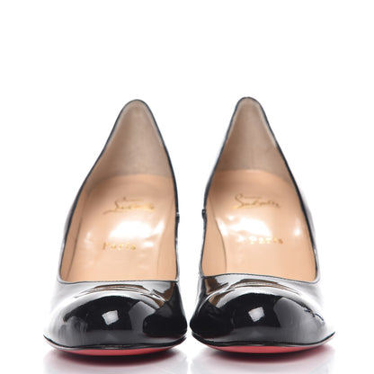 Christian Louboutin Patent Ron Ron Zeppa 80 Wedges 40 Black 2 of 7