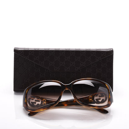 Gucci Crystal GG Sunglasses 3578/S Tortoise 7 of 7