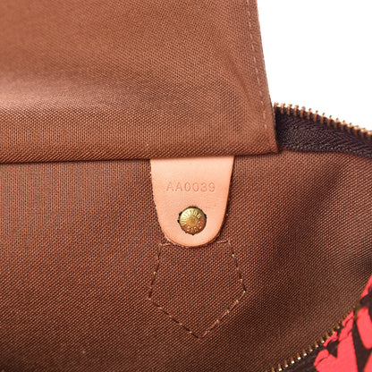 Louis Vuitton Monogram Graffiti Speedy 30 Fuchsia 7 of 15